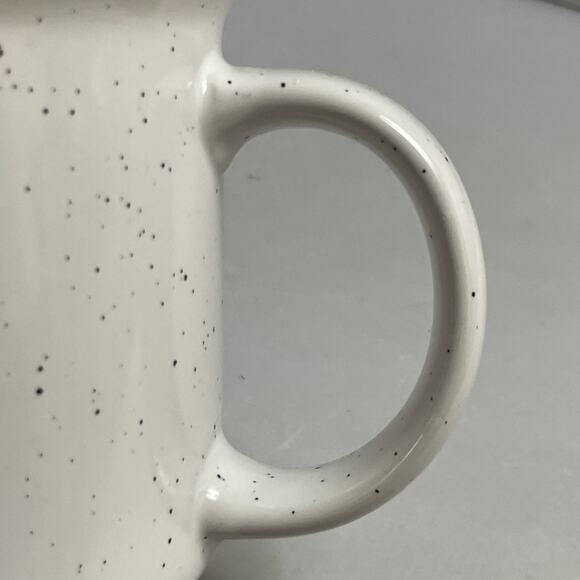 KAHLUA‎ Ceramic Coffee Stoneware Style Mug 16 Oz White Speckled - Picture 6 of 7